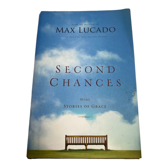 Lot of 4 Max Lucado GRACE, Fearless, Second Chances, & God‘s Story Books - Picture 2 of 13
